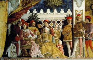 Renaissance Court_of_Mantua_-_detail