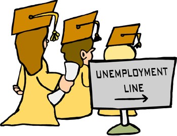 university to unemployment-line