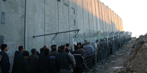 Palestinian ghetto wall