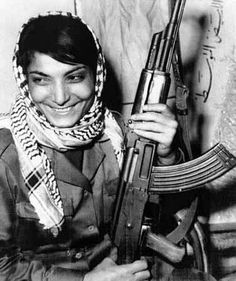 Leila Khaled AK-47